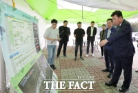  이범석 청주시장, 청원생명축제 안전 상태 점검