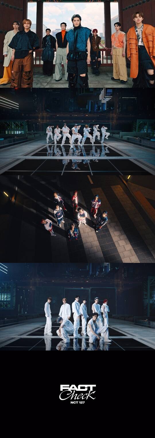 NCT 127의 압도적 스케일이 예고된 뮤직비디오 티저 영상이 공개됐다. /SM엔터테인먼트
