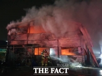  아산 전기패널 제조공장서 불…인명 피해 없어