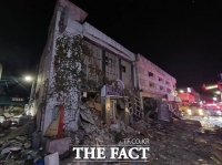  서산 상가건물서 폭발 사고로 3명 부상