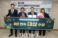  해남군, 대한민국 SNS대상 4년 연속 ‘대상’ 수상