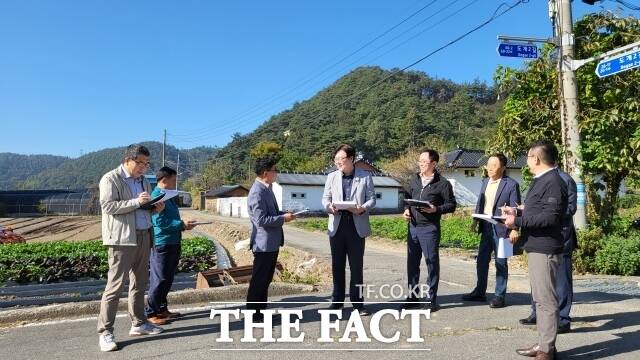 전남 보성군은 18일 김규웅 보성군 부군수를 평가단장으로 ‘현장행정 우수 읍면 평가’를 실시했다고 19일 밝혔다./보성군