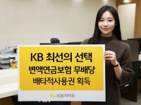  KB라이프생명, 'KB 최선의선택 변액연금보험' 3개월 배타적 사용권 획득
