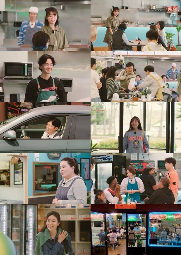 tvN 새 예능프로그램 어쩌다 사장 제작진은 차태현 조인성과 함께 아세아 한인마트를 이끌어갈 아르바이트생들을 공개했다. /tvN