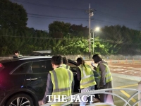  천안시-경찰, 음주운전 합동 단속으로 체납차량 적발