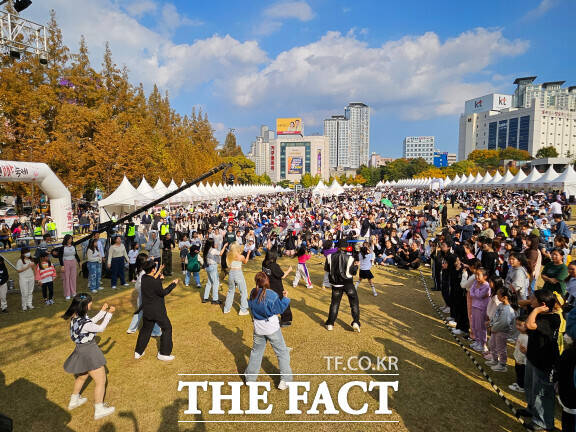 28일부터 29일까지 이틀간 서대전공원에서 열린 대전빵축제 현장. / 대전관광공사