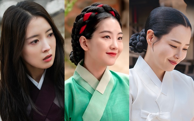 배우 이세영 조이현 이하늬(왼쪽부터)는 각가 사극에서 이중생활을 펼치는 캐릭터로 활약 중이다. /MBC, KBS 2TV