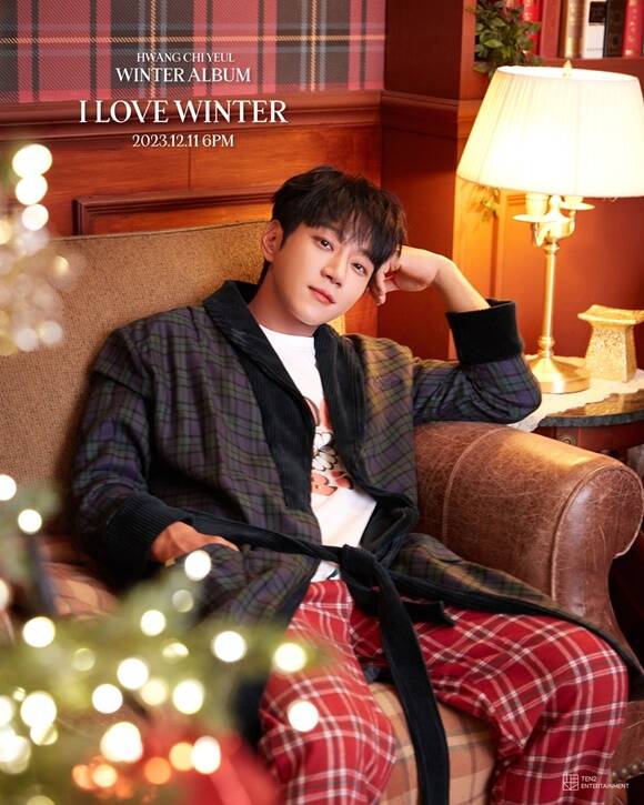 가수 황치열의 첫 겨울 앨범 I LOVE WINTER에는 타이틀곡 찬란한 겨울을 비롯해 5곡이 수록된다. /텐투엔터테인먼트