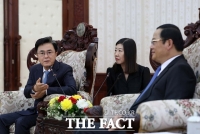  김태흠 충남지사, 라오스와 계절근로자 확대 약속