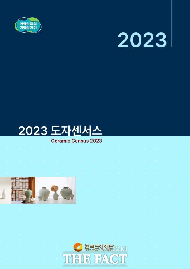 2023 도자센서스 보고서 표지./한국도자재단