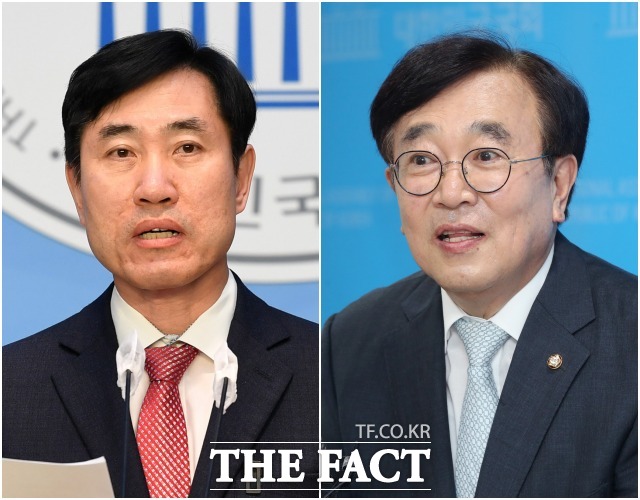 3선인 하태경 의원(왼쪽)은 SNS에 쇄신 대상 1순위는 김기현 대표다. 불출마로 부족하다. 사퇴만이 답이라는 글을 올렸다. 5선 중진 서병수 의원(오른쪽)도 이제 결단할 때가 됐다며 김 대표를 압박했다. /남용희·이새롬 기자