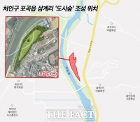  용인시, 경안천 일대 축구장 7개 규모 '도시숲' 조성