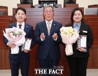  안동시의회 안유안·김새롬 의원, 2023 경북 의정봉사대상 수상