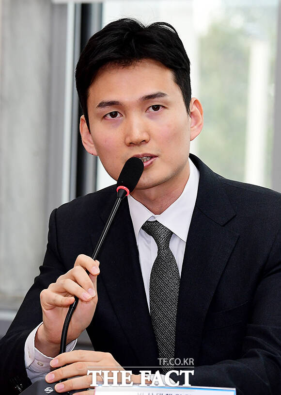 발언하는 박은식 국민의힘 비상대책위원.