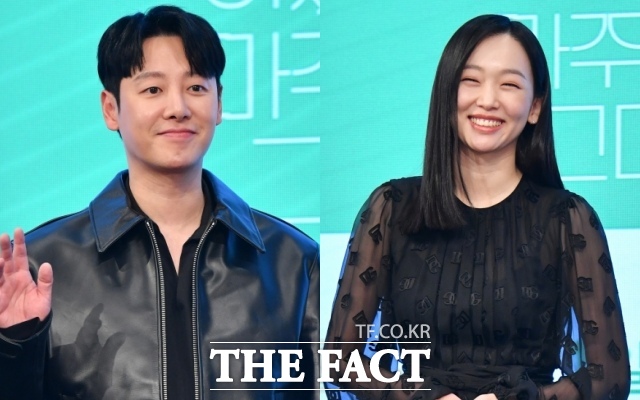 배우 김동욱(왼쪽)과 진기주가 2023 KBS 연기대상에서 무관에 그쳤다. /더팩트 DB