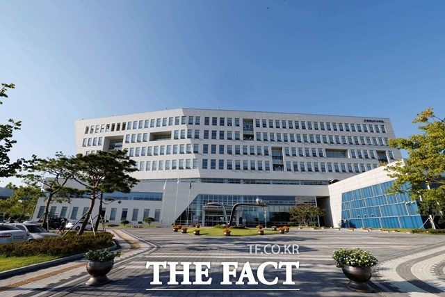 충남도교육청 전경.