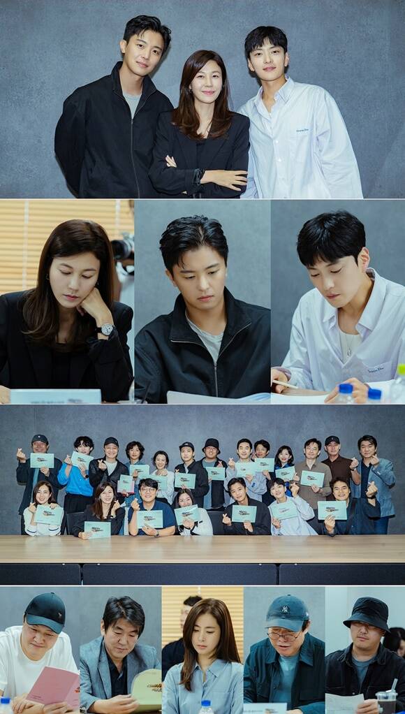 KBS2 새 월화드라마 멱살 한번 잡힙시다 대본 리딩 현장이 공개됐다. /KBS