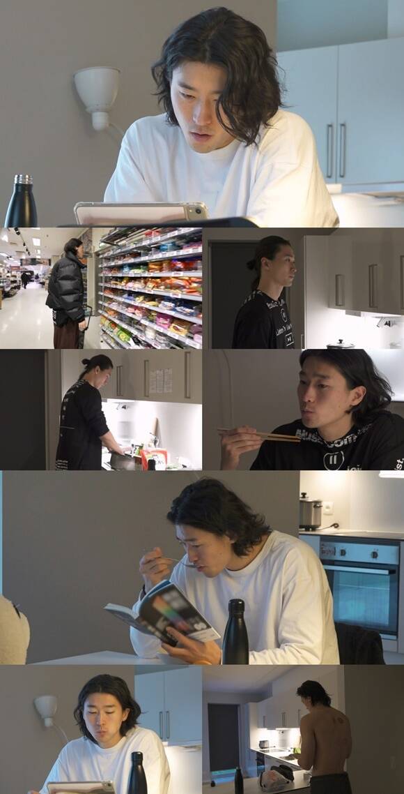 축구선수 조규성이 덴마크에서의 일상을 공개한다. /MBC