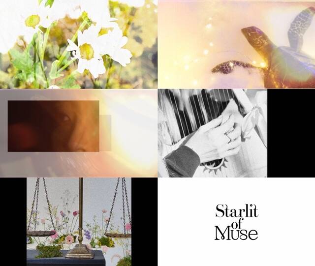 그룹 마마무(MAMAMOO) 멤버 문별의 첫 솔로 정규 앨범 Starlit of Muse 로고 모션이 공개됐다. /RBW