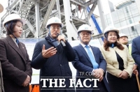  김동연, 도민청원 1호 '인덕원~동탄 복선전철 현장 점검