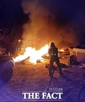  청송 농막서 불…60대 남성 부상 250만 원 재산피해