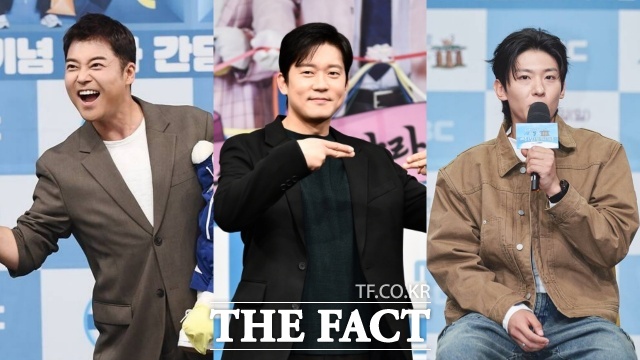 MBC의 아들로 불리는 전현무, 김대호, 덱스(왼쪽부터)가 연초부터 MBC에서 열일을 이어간다. /더팩트 DB, MBC