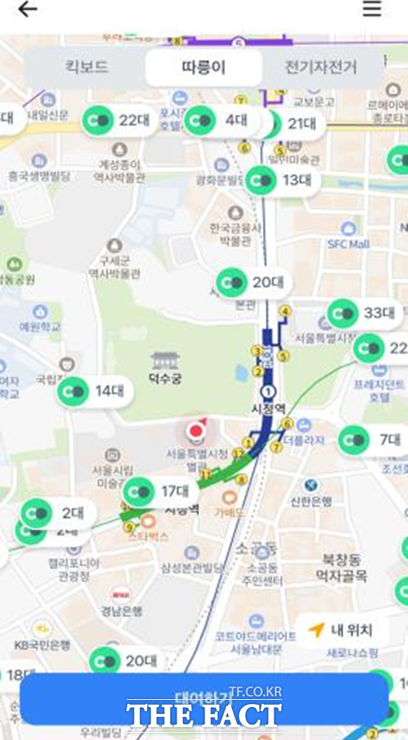 앞으로 서울시 공공자전거 따릉이를 민간 금융 앱 토스를 통해서도 대여할 수 있다. 앱 초기 화면. /서울시