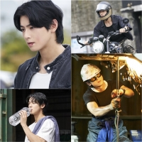  '원더풀 월드' 차은우, 오토바이 타고 남성미 폭발