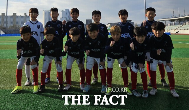 안양 유소년축구 명문클럽인 안양AFA(감독 박성진)가 올해 첫 출전한 대회에서 전학년이 1위(승수 기준)를 석권했다.