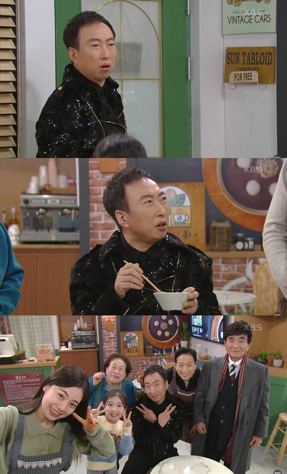 개그맨 박명수가 KBS2 토일드라마 효심이네 각자도생에 출연해 감초 역할을 톡톡히 했다. /방송 화면 캡처