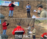  서부지방산림청, 소나무재선충병 방제사업지 점검