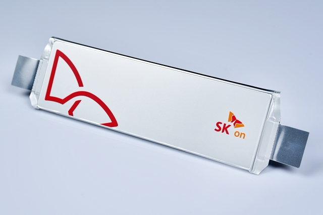 SK온은 어드밴스드 SF 배터리를 통해 뛰어난 급속충전 기술력을 알린다는 방침이다. /SK온