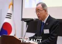  국가미래전략원 2주년 축사하는 반기문 [포토]