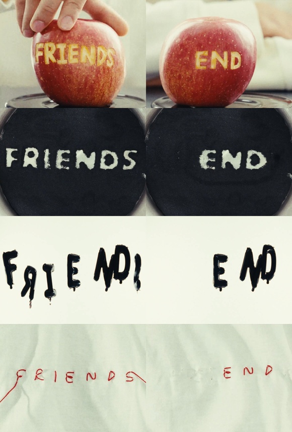 뷔의 신곡 FRI(END)S의 쇼트 필름이 공개됐다. FRIENDS가 END로 바뀌는 과정을 위트 있게 표현했다. /빅히트 뮤직