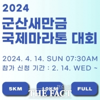  군산시, '2024 군산새만금국제마라톤대회' 준비 박차