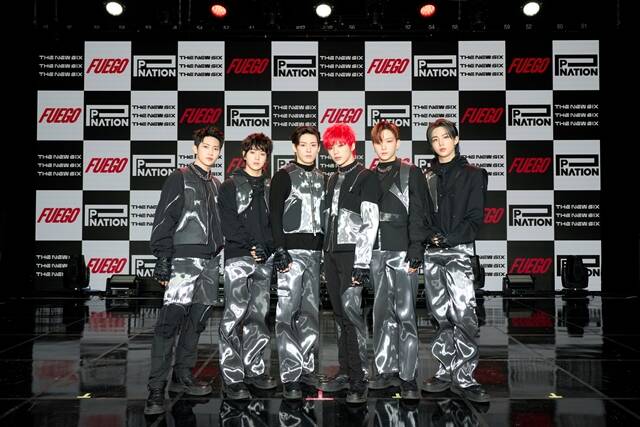 그룹 더뉴식스가 20일 오후 2시 서울 청담동 일지아트홀에서 첫 번째 디지털 싱글 FUEGO 발매 쇼케이스를 진행했다. /피네이션