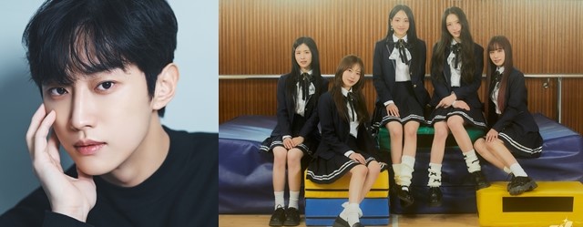 가수 겸 배우 진영(왼쪽)이 신인 걸그룹 유니코드의 데뷔곡을 직접 제작했다. /더블엑스엔터테인먼트