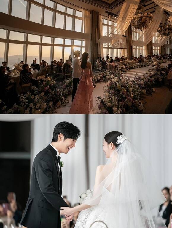 배우 이상엽이 25일 자신의 인스타그램에 결혼식 현장 사진을 올렸다. /이상엽 인스타그램