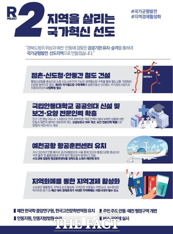 경북 안동·예천 선거구 김상우 더불어민주당 후보 공약.