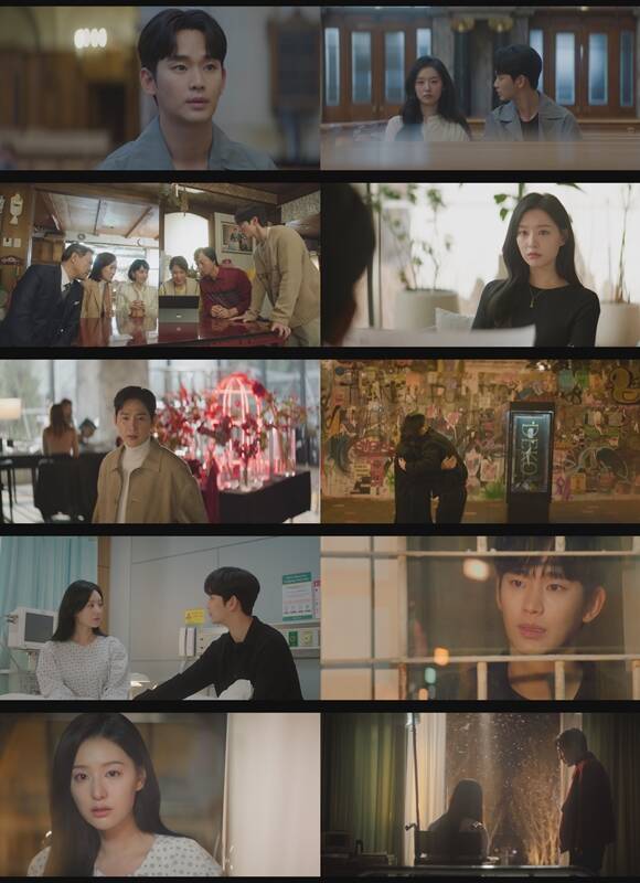 tvN 눈물의 여왕이 시청률 21.6%를 기록하며 7주 연속 자체 최고 시청률을 경신했다. /방송화면 캡처