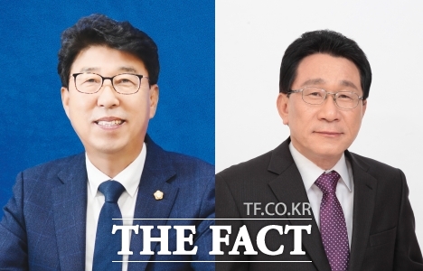 왼쪽부터 손중열, 오동환 의원. /남원시의회