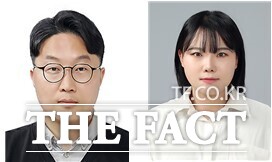 한밭대 신소재공학과 김정현 교수(왼쪽)와 대학원 응용소재공학 과 임지민 석사졸업생. /한밭대