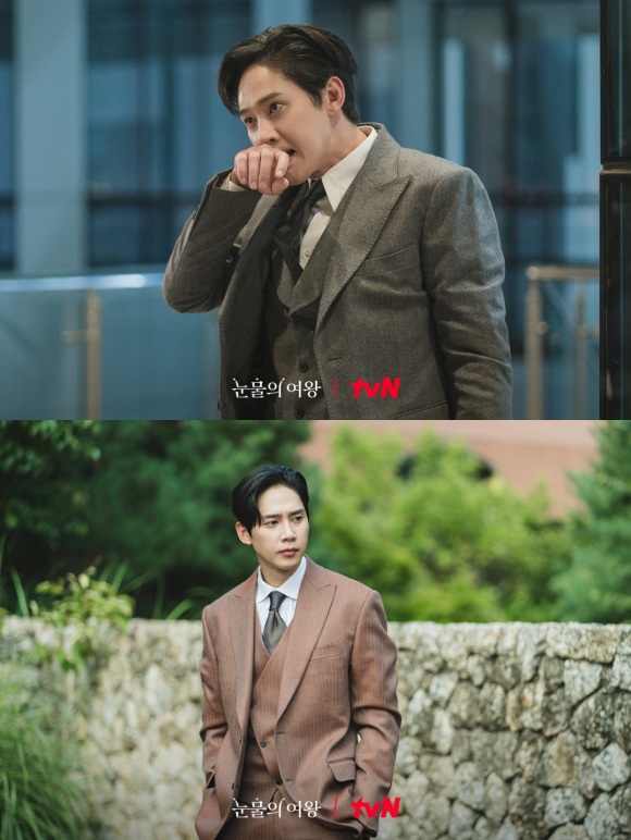 배우 박성훈이 tvN 눈물의 여왕을 통해 다시 한번 악역에 도전했지만 별다른 매력을 보여주지 못했다. /tvN