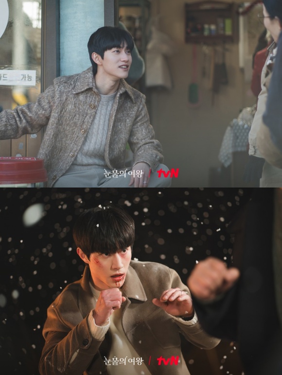 배우 곽동연이 tvN 눈물의 여왕에서 홍수철 역을 맡아 활약했다. /tvN