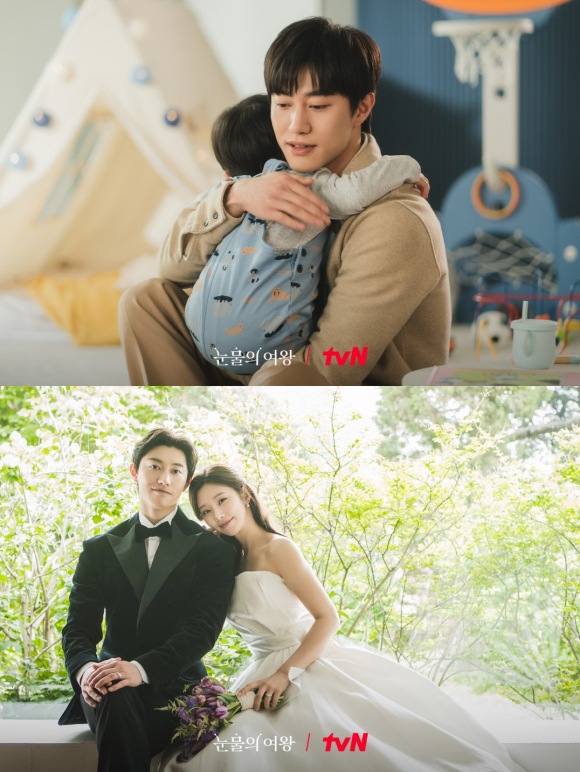 배우 곽동연이 tvN 눈물의 여왕에서 홍수철 역을 맡아 활약했다. /tvN