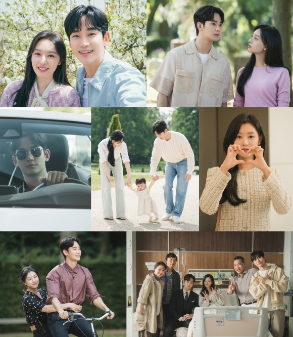 tvN 눈물의 여왕이 비하인드 사진을 방출해 종영을 아쉬워할 팬들을 달랬다. /tvN