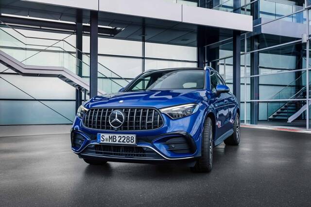 메르세데스-벤츠의 고성능 럭셔리 SUV 더 뉴 메르세데스-AMG GLC 43 4MATIC 모습. /메르세데스-벤츠