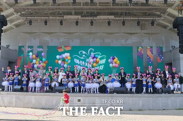 4일 아산시가 ‘2024년 아산시 어린이 한마당 큰잔치’를 개최하고 있다. /아산시