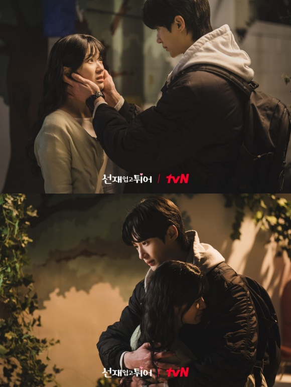 배우 김혜윤의 눈물 연기가 호평을 받았다. /tvN