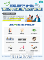  경기도, 공동주택 보수공사 ‘셀프 견적 프로그램’ 최신판 배포